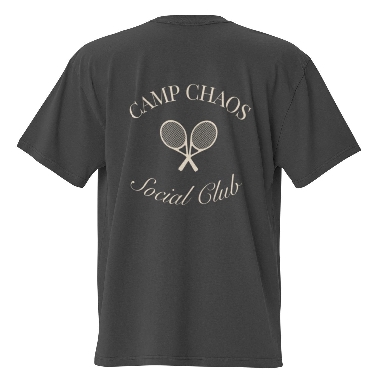 Camp Chaos Social Club T-shirt - Charcoal