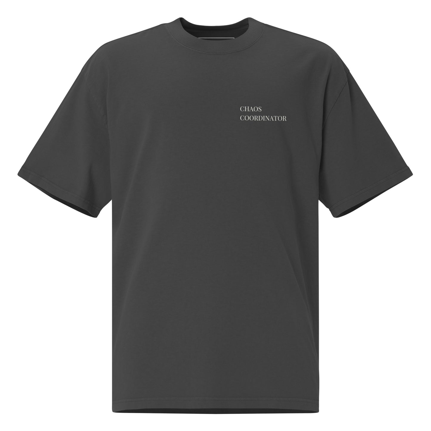 Camp Chaos Social T-shirt (Mom Version) - Charcoal